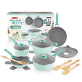 Dream Green Recycled Aluminum 15pc Cookware Set